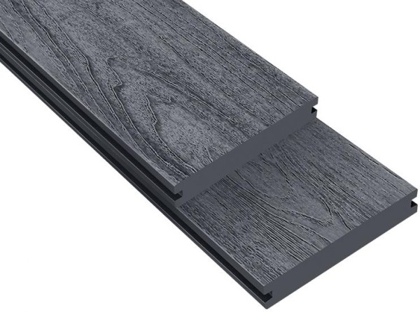 Террасная доска ДПК Outdoor 3D полнотелая NEVADA/CALIFORNIA черная купить в Александрове