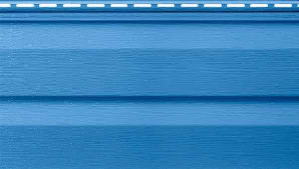 Виниловый сайдинг Канада плюс премиум, синий купить в Александрове