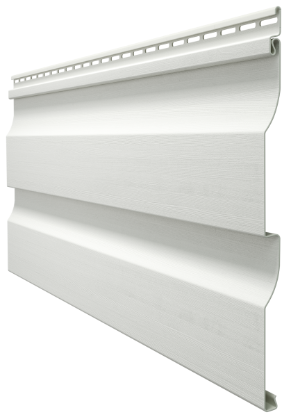 Виниловый сайдинг docke (дёке) - профиль D4,5D, пломбир купить в Александрове