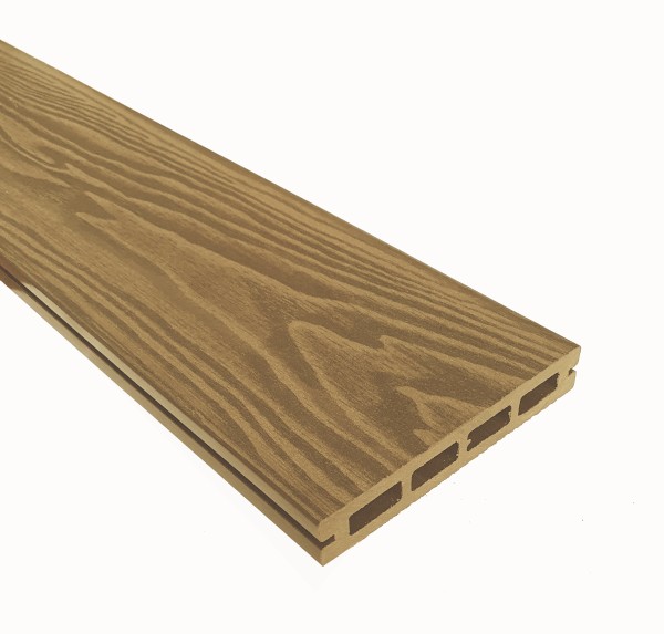 Террасная доска из ДПК Terrapol Смарт 3D Пустотелая с пазом Дуб Севилья купить в Александрове