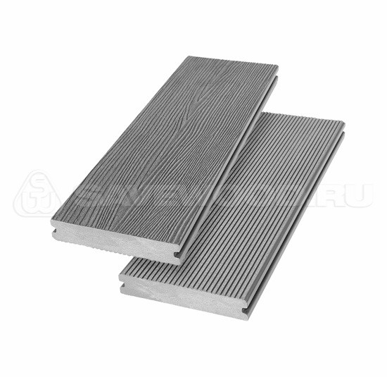 Террасная доска SW Abies (R) - радиальный распил Пепельный купить в Александрове