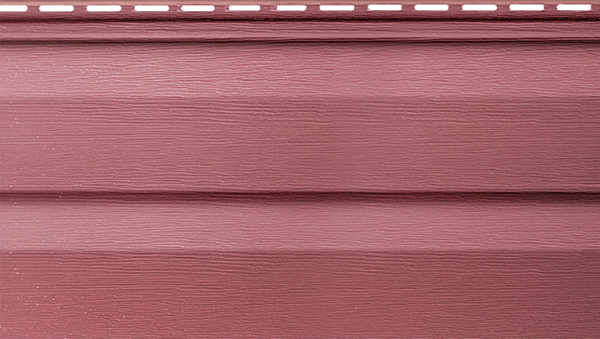 Виниловый сайдинг Канада плюс премиум, гранатовый купить в Александрове