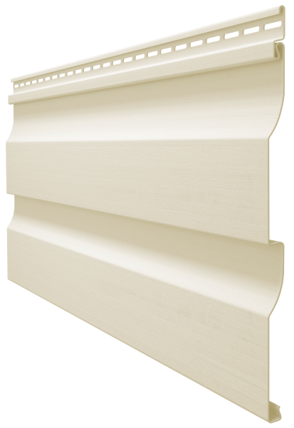 Виниловый сайдинг docke (дёке) - профиль D4,5D, сливки купить в Александрове