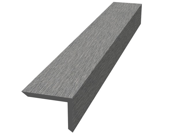 Уголок ДПК для террасной доски NauticPrime, 60x40x2900мм Тёмно-серый купить в Александрове