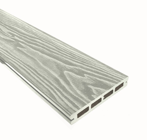 Террасная доска из ДПК Terrapol Смарт 3D Пустотелая с пазом Дуб беленый купить в Александрове