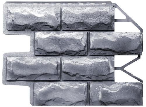 Фасадная панель FineBer Блок, Светло-серый купить в Александрове