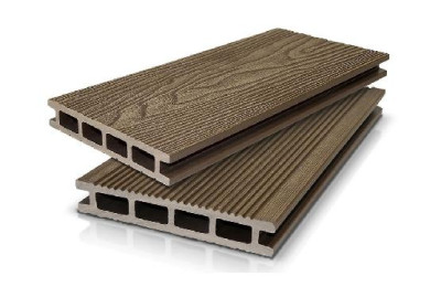 Террасная доска 3D GardenParkett мелкий вельвет Светло-коричневый