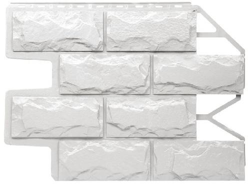 Фасадная панель FineBer Блок, Молочно-белый купить в Александрове