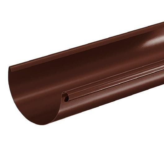 Водосток Aquasistem, система 125x90 - Водосточный желоб 3.00м RAL 8017 Коричневый купить в Александрове