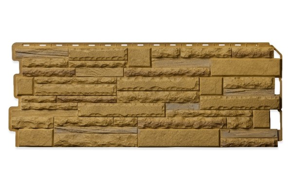 Фасадная панель Цокольный сайдинг Альта профиль Скалистый камень Альпы Комби купить в Александрове