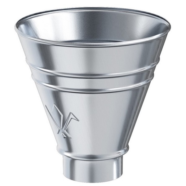 Водосток Aquasistem, Система 150/100 - Воронка водосборная круглая оцинковка купить в Александрове