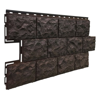 Фасайдинг Серия «Доломит» Тёмно Коричневый