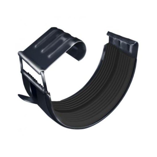 Водосток Grand Line 125x90 – Соединитель желоба RAL 7024 купить в Александрове