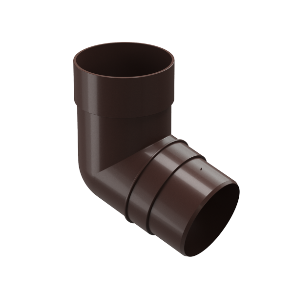 Колено 72˚ Docke Premium ПВХ - Шоколад купить в Александрове
