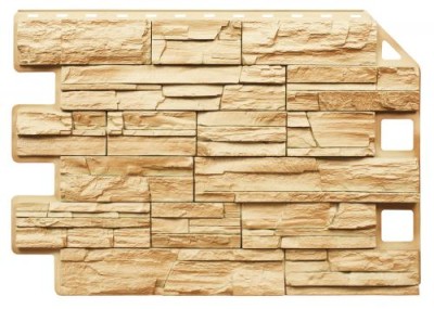 Фасадная панель Royal Stone, Камень Скалистый, Буффало