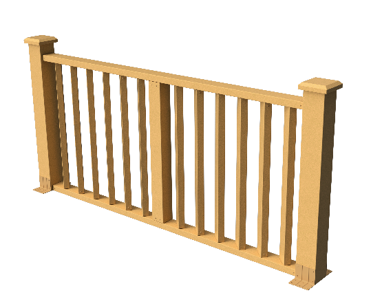 Ограждения декоративное ДПК GRINDERDECO Бруклин песчаник. купить в Александрове