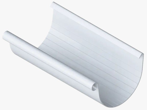 Водосток Альта-Профиль ПВХ – Желоб водосточный 3м (белый) купить в Александрове