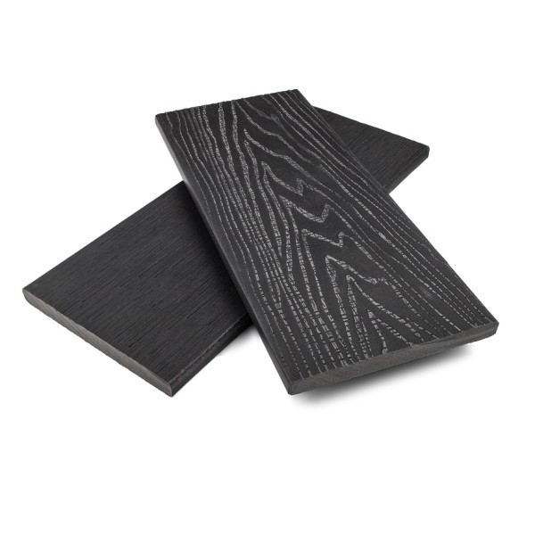 Заборная доска ДПК NanoWood Nature 3D полнотелая Антрацит купить в Александрове