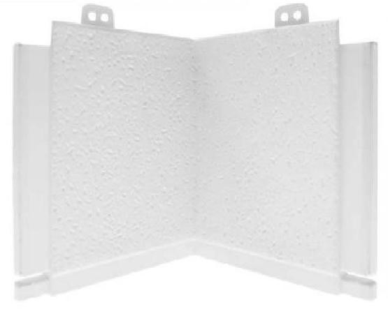 Угол добора Альта-профиль Альта Декор (отделочные элементы) Белоснежный купить в Александрове