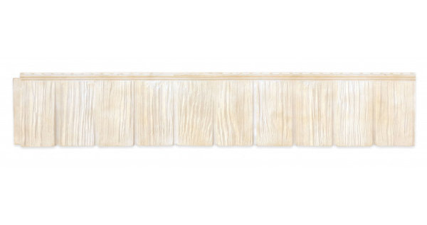 Панель фасадная GL "Я-Фасад" Сибирская дранка слоновая кость купить в Александрове