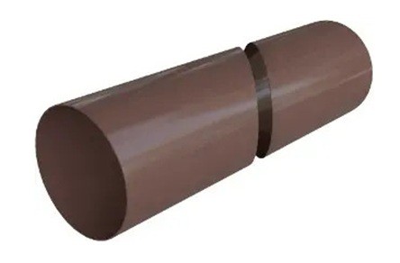 Водосток Альта-Профиль ПВХ – Труба водосточная 4м (коричневый) купить в Александрове