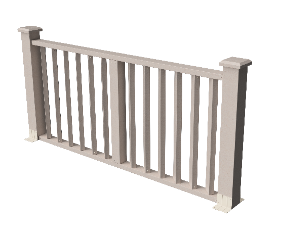 Ограждения декоративное ДПК GRINDERDECO Бруклин выбеленый дуб купить в Александрове