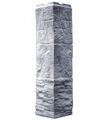 Угол наружный FineBer Блок, Светло-серый купить в Александрове