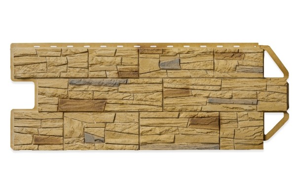 Фасадная панель Цокольный сайдинг Альта профиль Каньон Колорадо Комби купить в Александрове