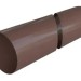 Водосток Альта-Профиль ПВХ – Труба водосточная 3м (коричневый) купить в Александрове