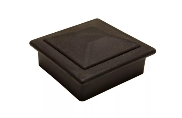 Крышка верхняя ПВХ для столба Deckart 125х125 Графи купить в Александрове