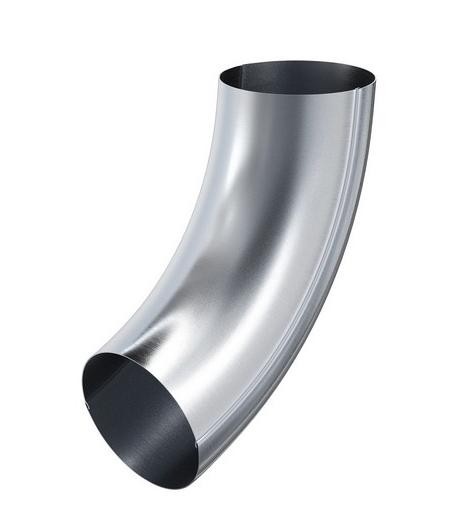 Водосток Aquasistem, Система 150/100 - Колено трубы оцинковка купить в Александрове