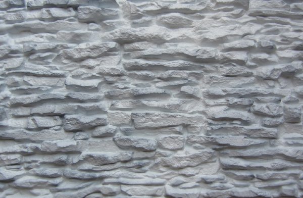 Фасадная панель Аэлит Пласт крупный Белый купить в Александрове