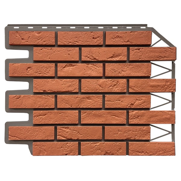 Фасадная панель FineBer, Кирпич Баварский, Терракотовый купить в Александрове