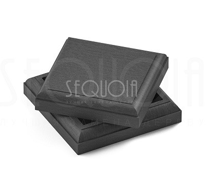 Комплект крышка/юбка для столба SEQUOIA GRAY купить в Александрове