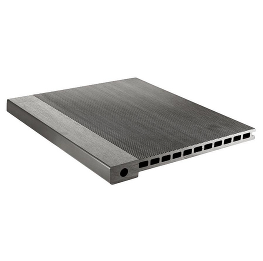 Ступень из ДПК CM Stair эбонит (серый)  купить в Александрове