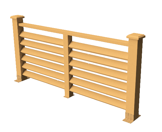 Ограждения декоративное ДПК GRINDERDECO Босфор песчаник купить в Александрове