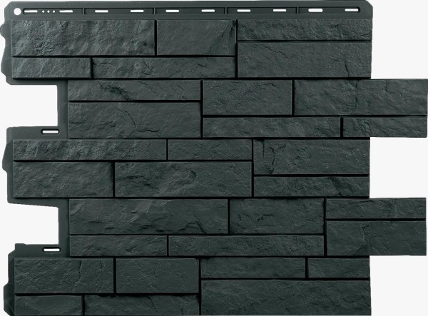 Фасадная панель Альта-Профиль Шотландия Графит купить в Александрове