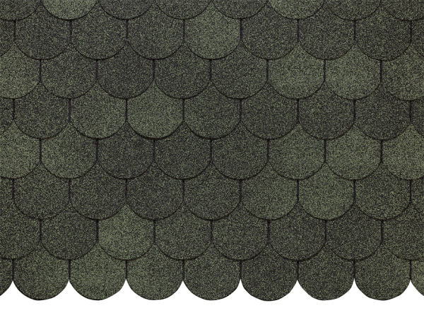 Гибкая черепица EURASIA Docke, Коллекция Капля Зелёный купить в Александрове