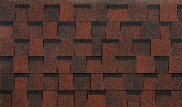 Ламинированная черепиц Docke, DRAGON STANDARD,КРАСНЫЙ купить в Александрове