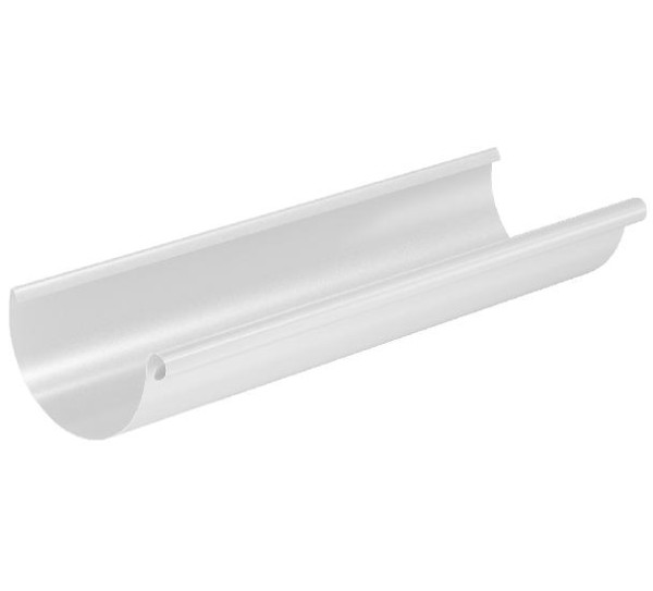 Водосток Aquasistem, система 150x100 - Водосточный желоб 3.00м RR 20 Мраморно-белый купить в Александрове