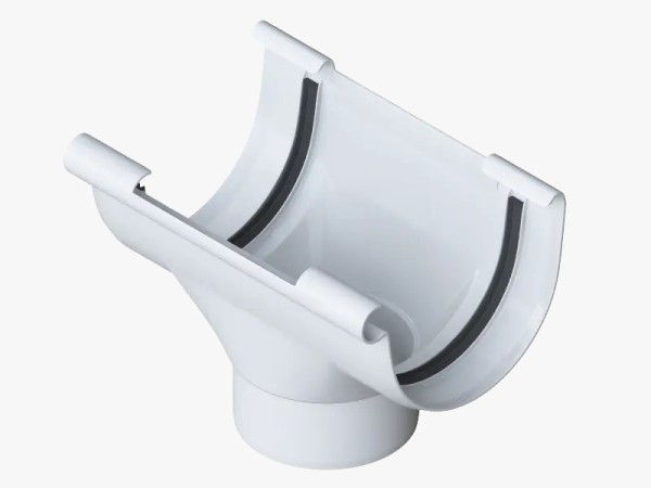 Водосток Альта-Профиль ПВХ – Воронка водосточная (белый) купить в Александрове