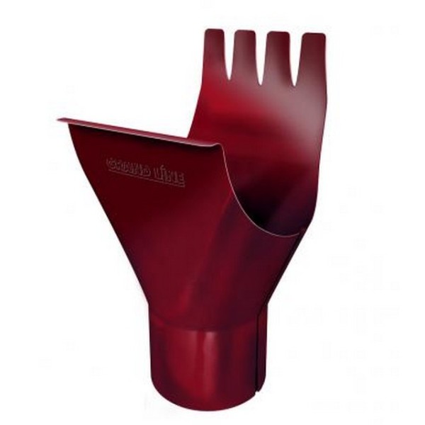 Водосток Grand Line 125x90 – Воронка желоба RAL 3005 купить в Александрове