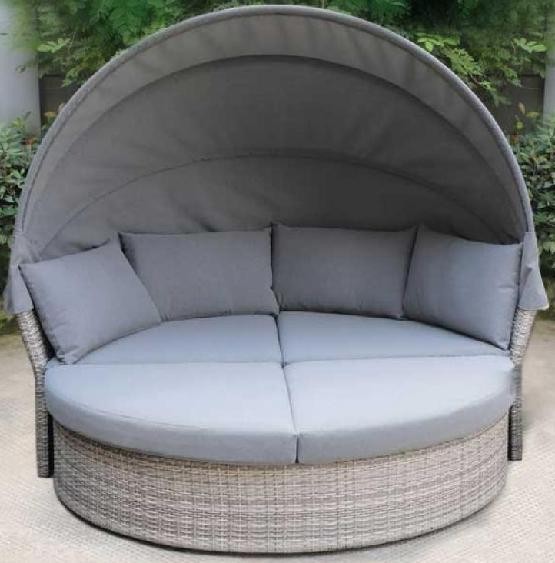 Диван-Трансформер AFINA плетеный из иск. ротанга AFM-325G Grey купить в Александрове