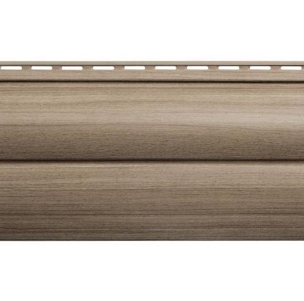 Виниловый сайдинг Люкс Blockhouse BН-03 орех купить в Александрове