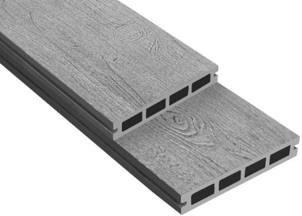 Террасная доска ДПК Outdoor 3D NEVADA/CALIFORNIA серая купить в Александрове