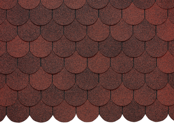 Гибкая черепица EURASIA Docke, Коллекция Капля Красный купить в Александрове