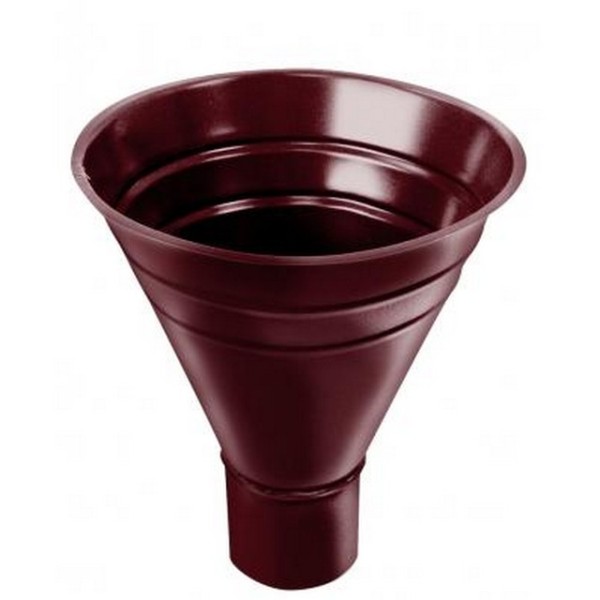 Водосток Grand Line 125x90 – Воронка водосборная RAL 3005 купить в Александрове