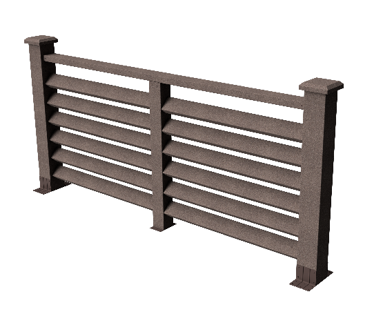 Ограждения декоративное ДПК GRINDERDECO Босфор венге купить в Александрове