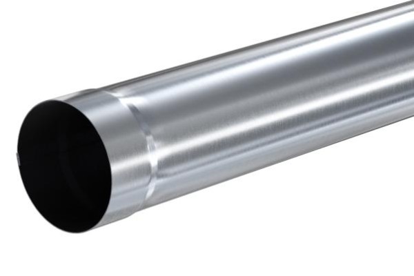 Водосток Aquasistem, Система 150/100 - Соединительная труба 1 метр оцинковка купить в Александрове