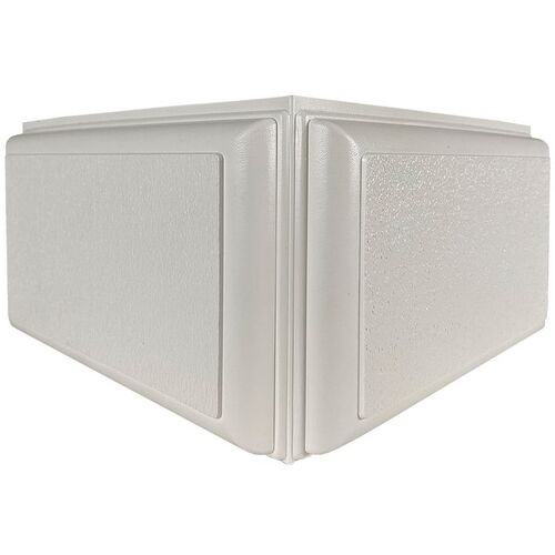 Угол Наружный к Фасадным Термопанелям Доломит Дагестанский Камень 235 мм Белый купить в Александрове